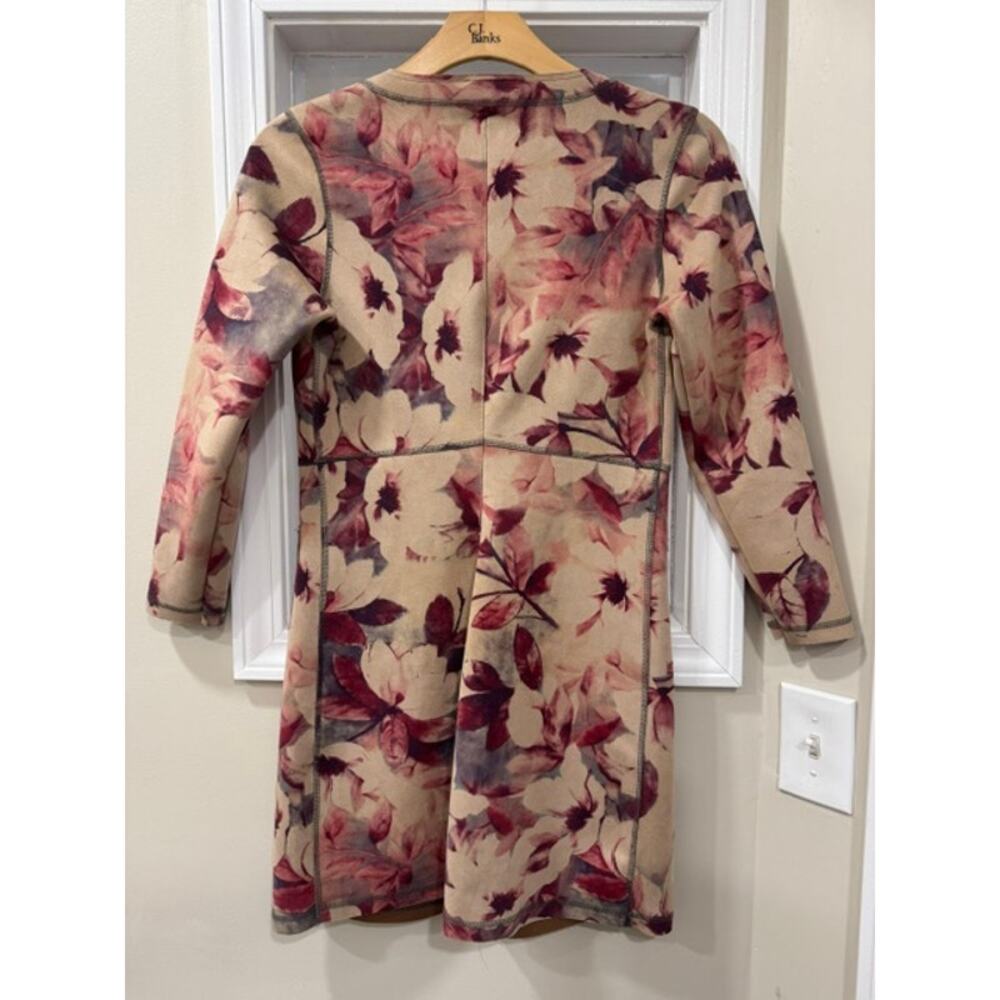 Anthropologie Solitaire Faux Suede Duster - Picture 2 of 2